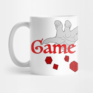 Game On Wizard Hand Rolling Dice Mug